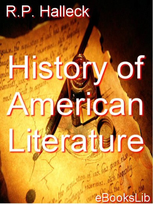 Title details for History of American Literature by Reuben Post Halleck - Available
